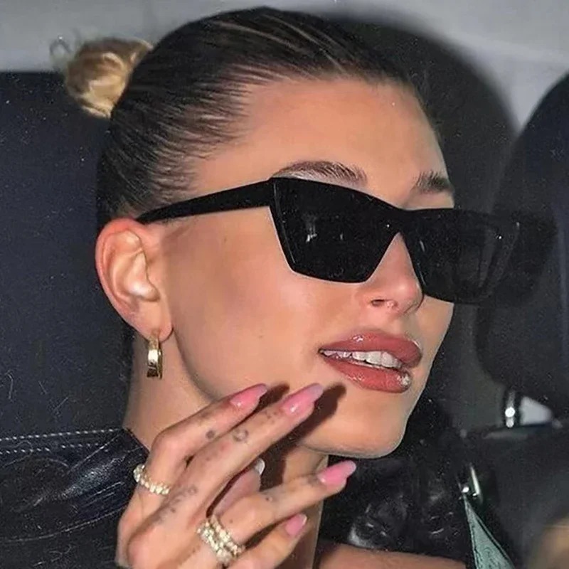 Sunglasses Cat Eye - Роскошные черные солнцезащитные очки 