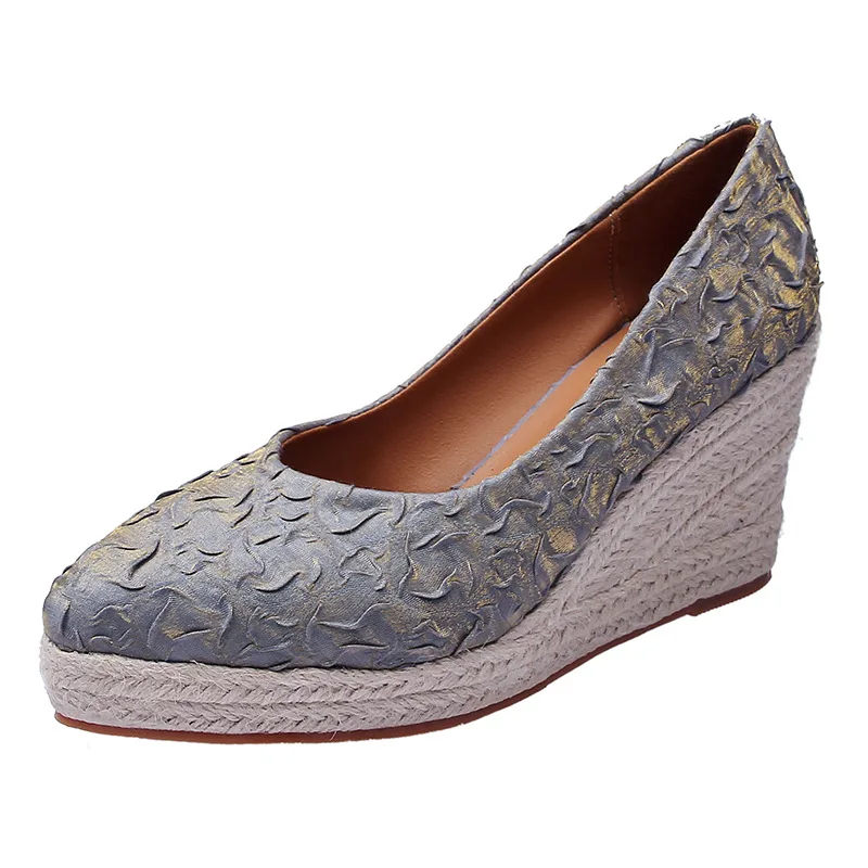 Женские эспадрильи на платформ – обзор и цена Wedge Espadrille Women