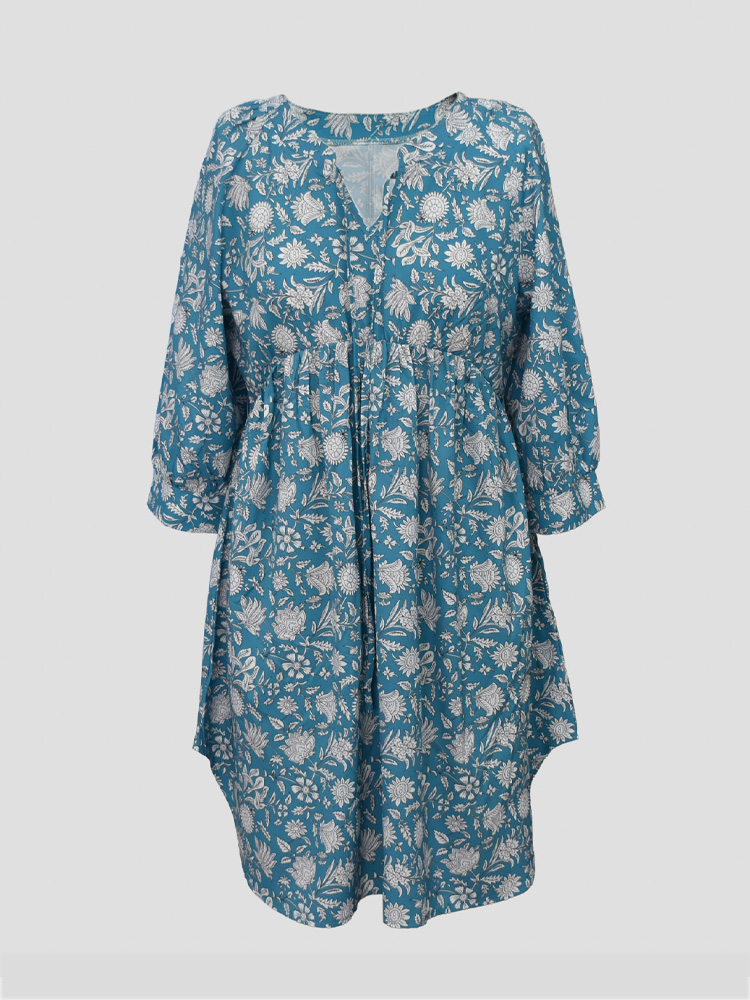 Женское платье больших размеро – обзор и цена Romper Floral Print