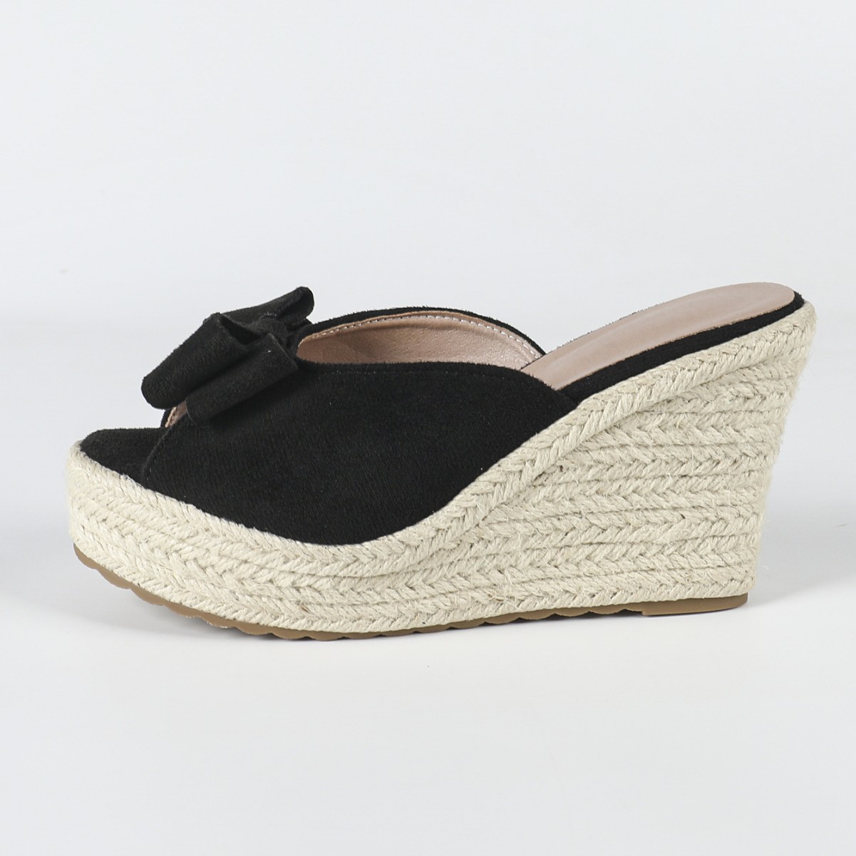 Женские замшевые туфли-мюли LI – обзор и цена Wedge Espadrille Women