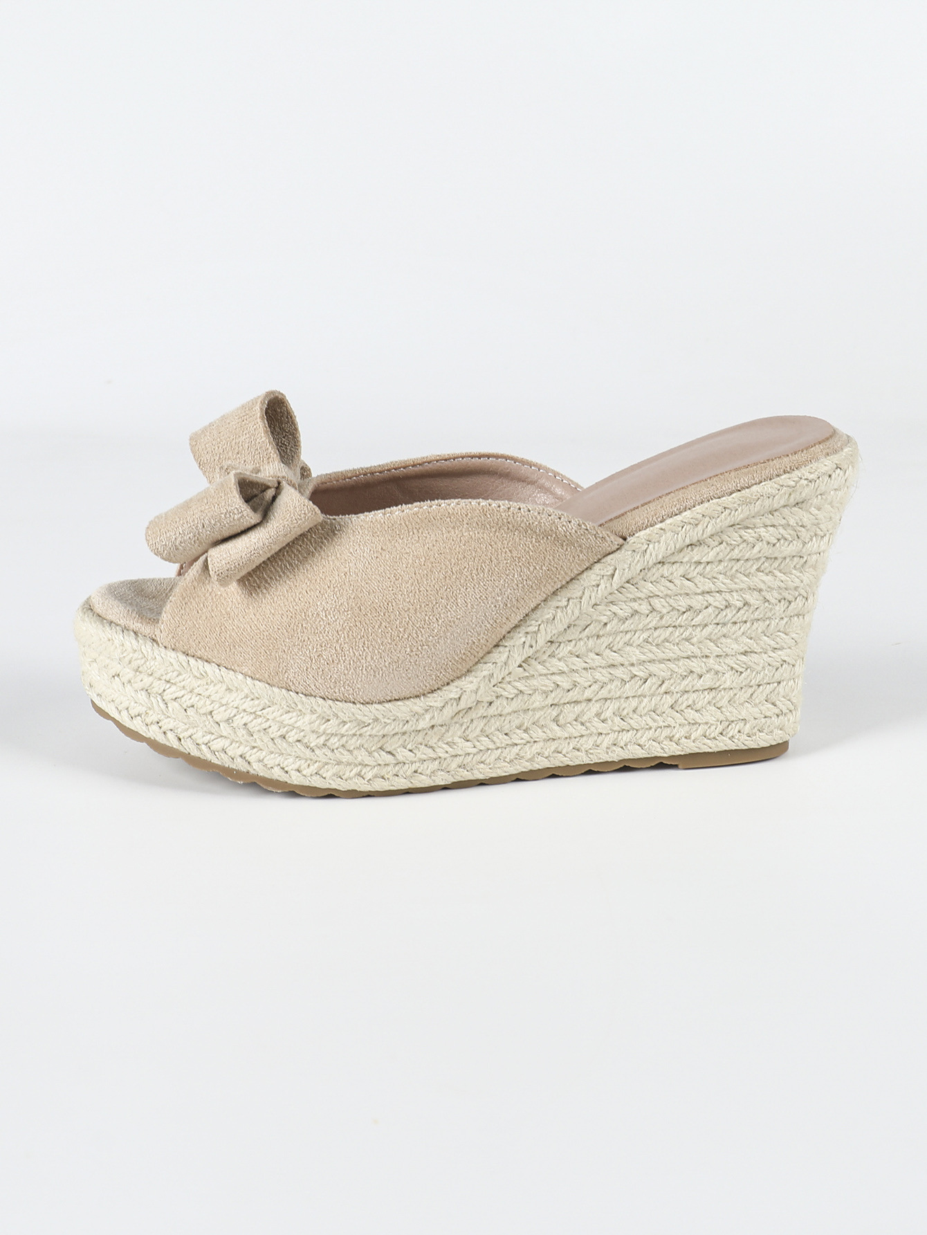 Женские замшевые туфли-мюли LI – обзор и цена Wedge Espadrille Women