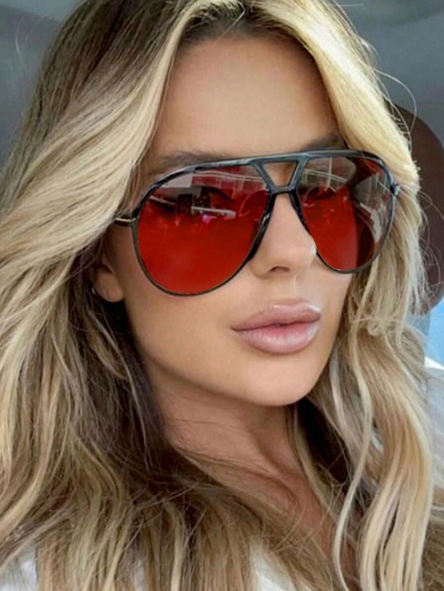 1 шт. Модные очки с двойной оп – обзор и цена Sunglasses Cat Eye