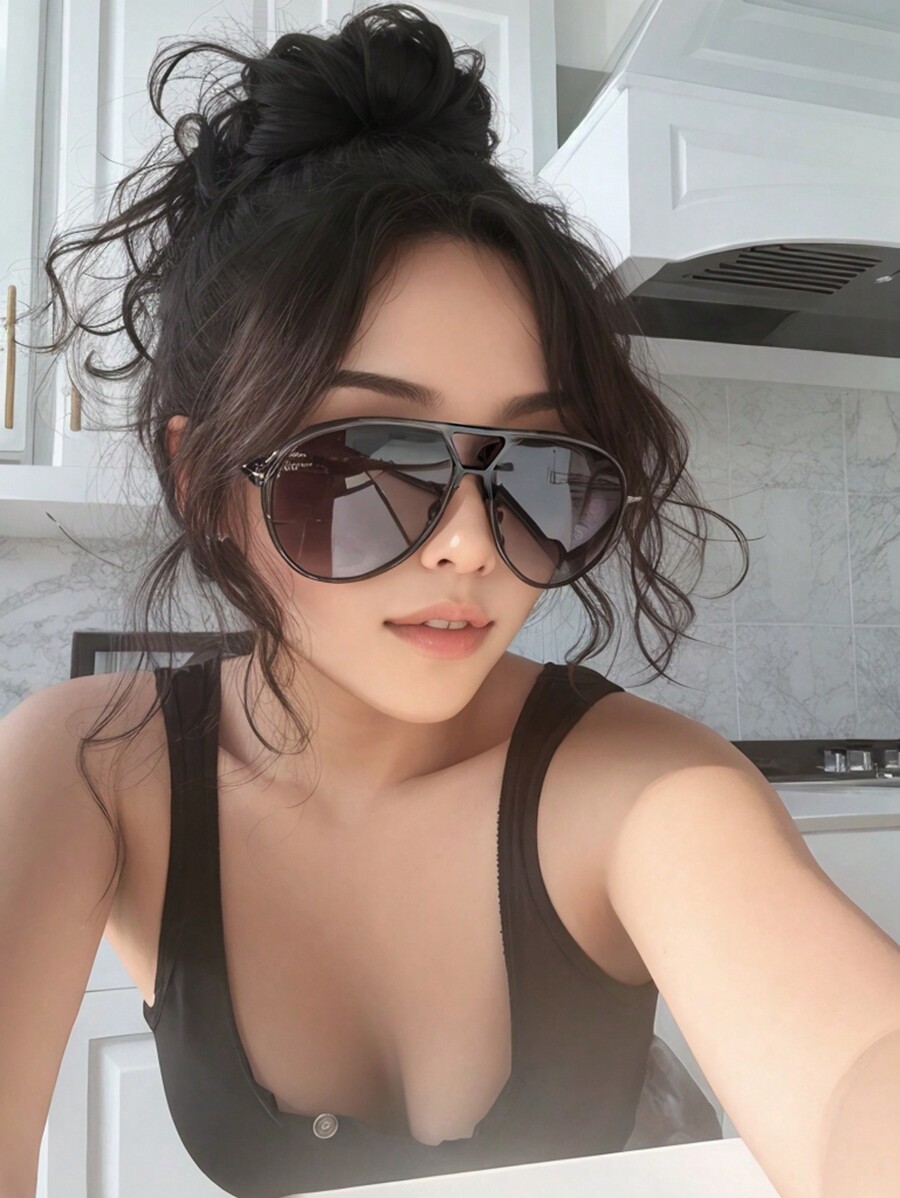 1 шт. Модные очки с двойной оп – обзор и цена Sunglasses Cat Eye
