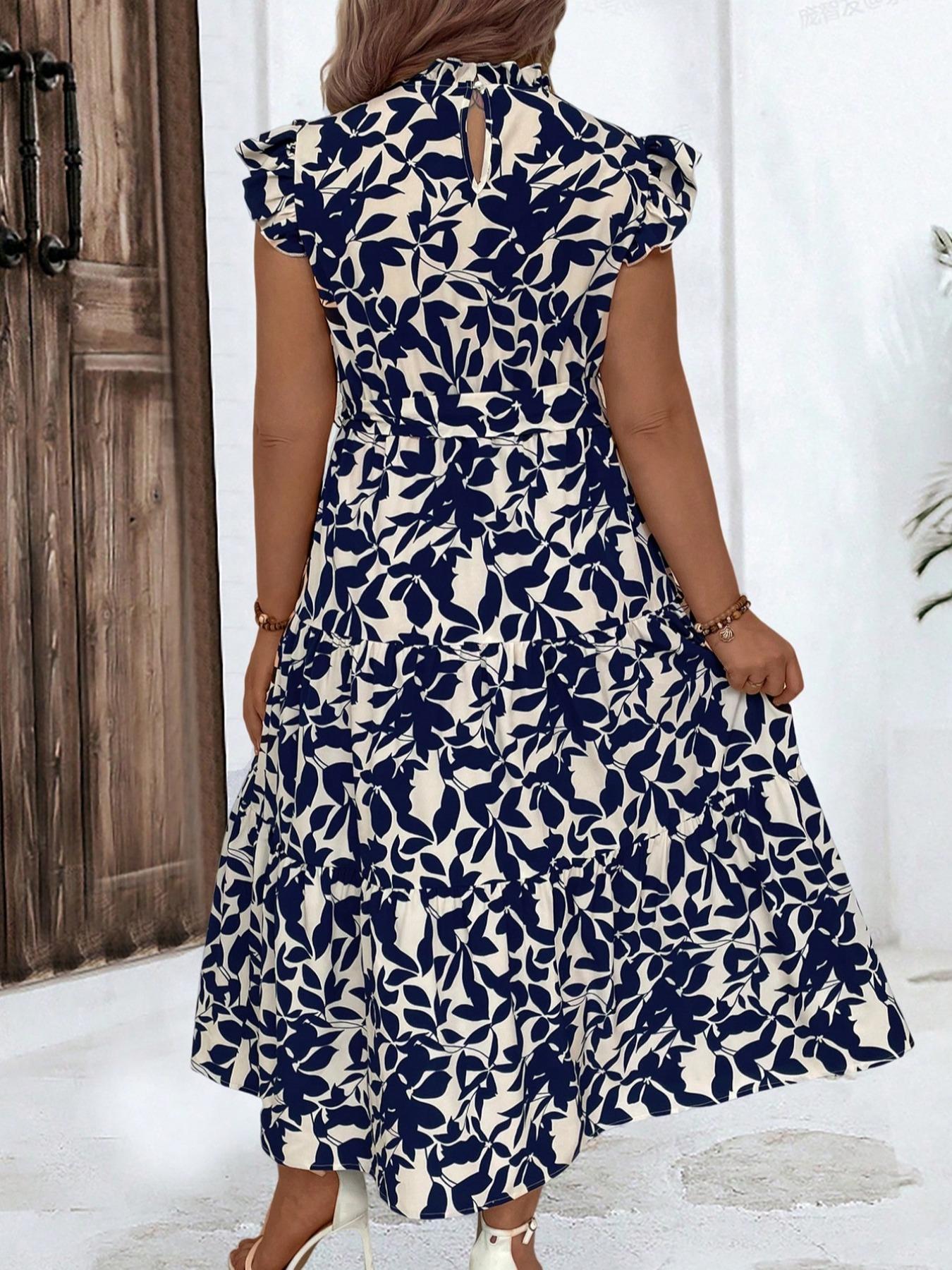 Платье больших размеров с цвет – обзор и цена Romper Floral Print