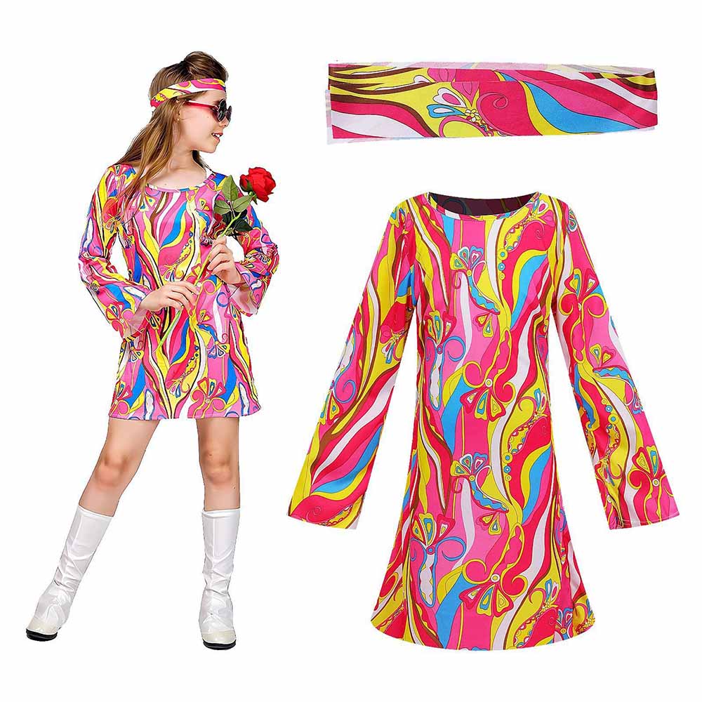 Ретро-костюм в стиле хиппи 70- – обзор и цена Romper Floral Print
